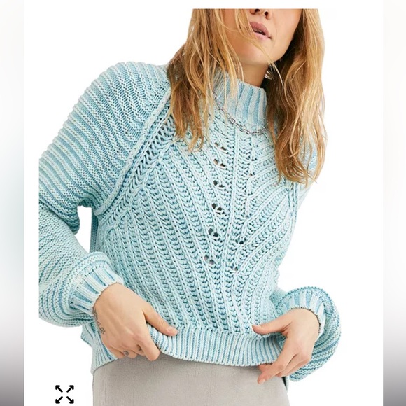 Free People Sweaters - Free people Sweetheart Mock Neck Sweater